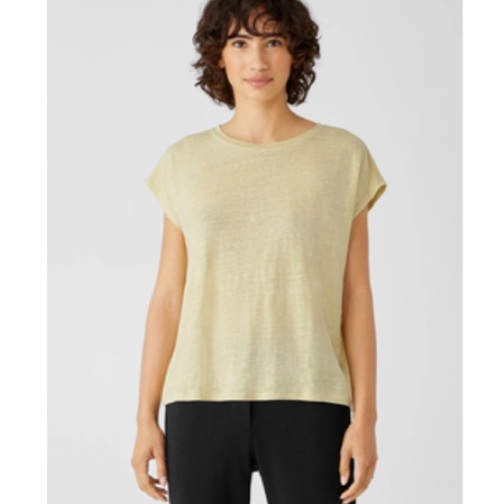 Eileen Fisher boxy top.
